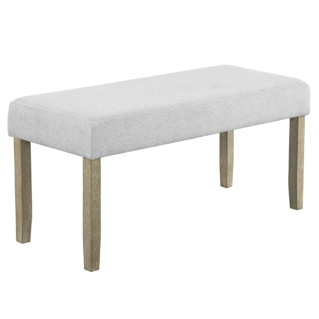 Dune White/Cream Contemporary Dining Set 1321