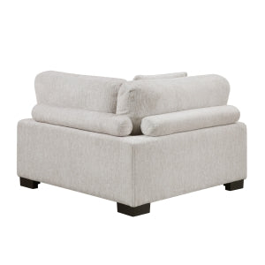 Tinley Beige Fabric 6pc Moduler Sectional 9555