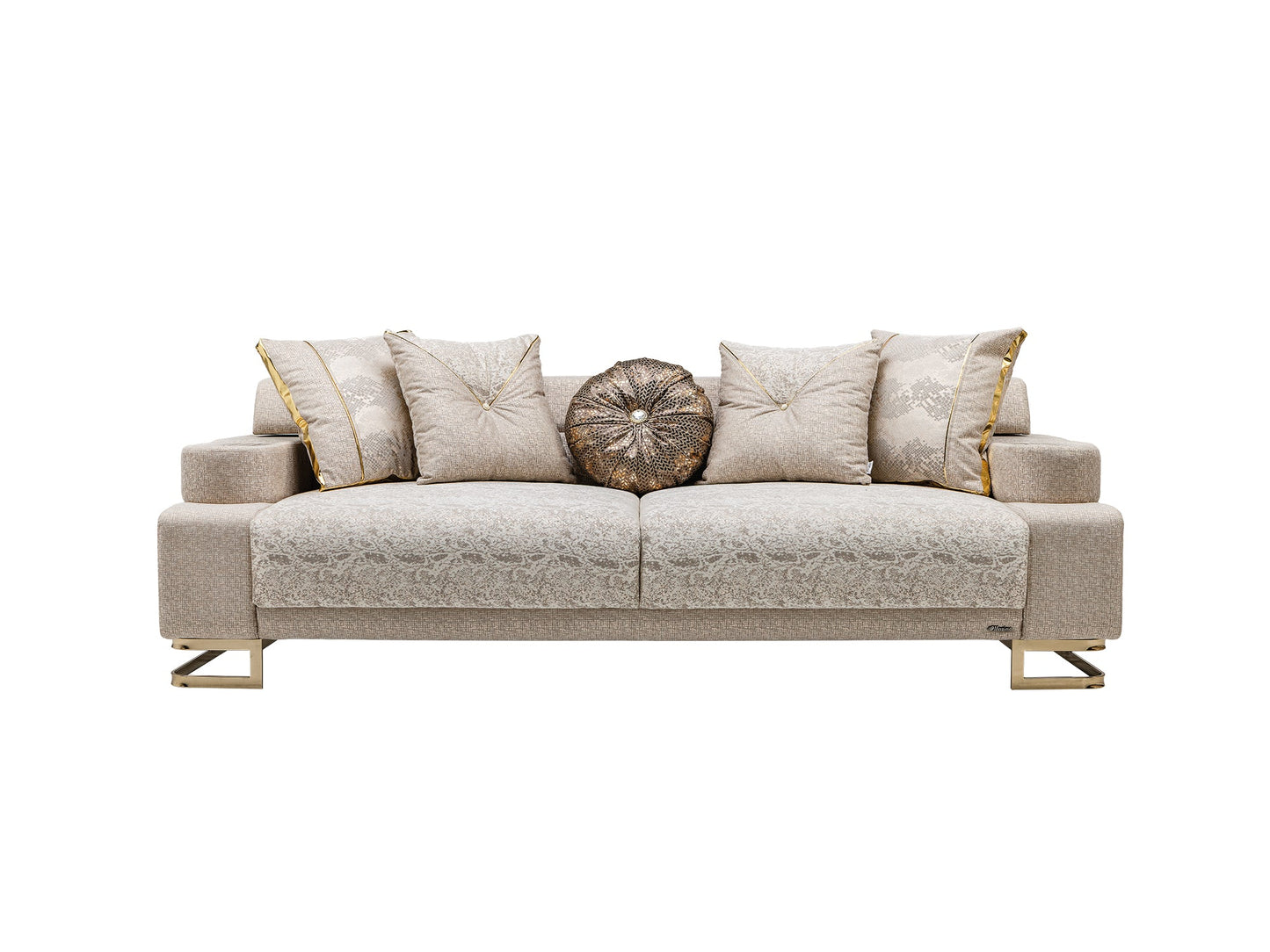 Monza Convertible Sofa Cream