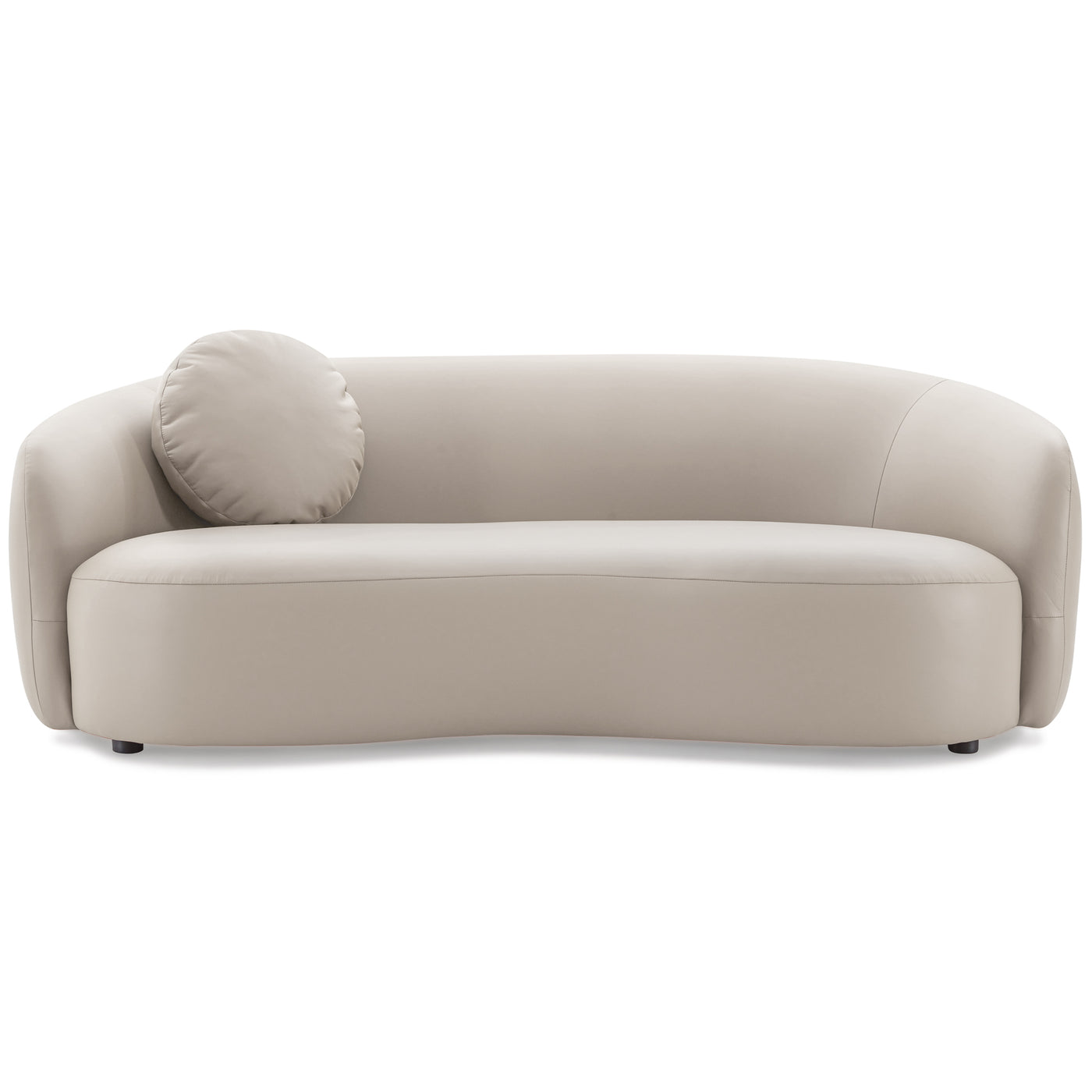 Porter Beige Vegan Leather Sofa