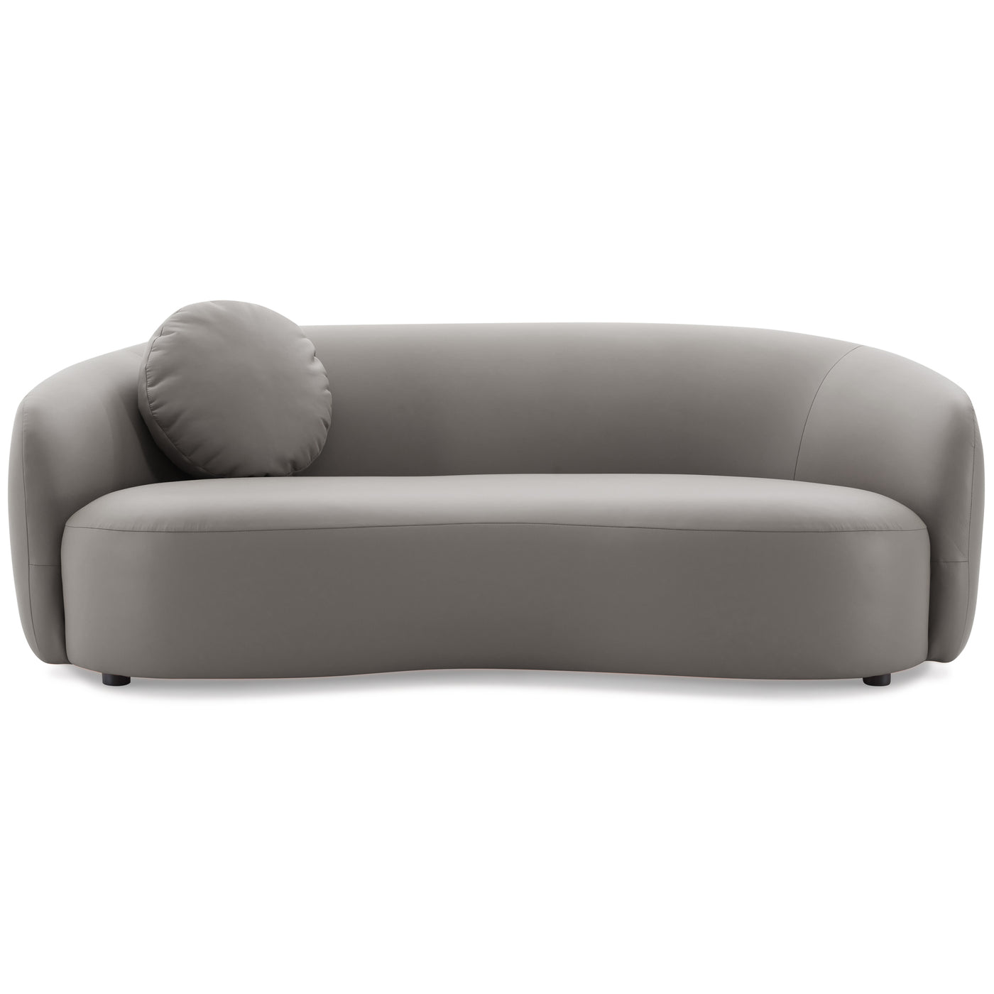 Porter Gray Vegan Leather Sofa