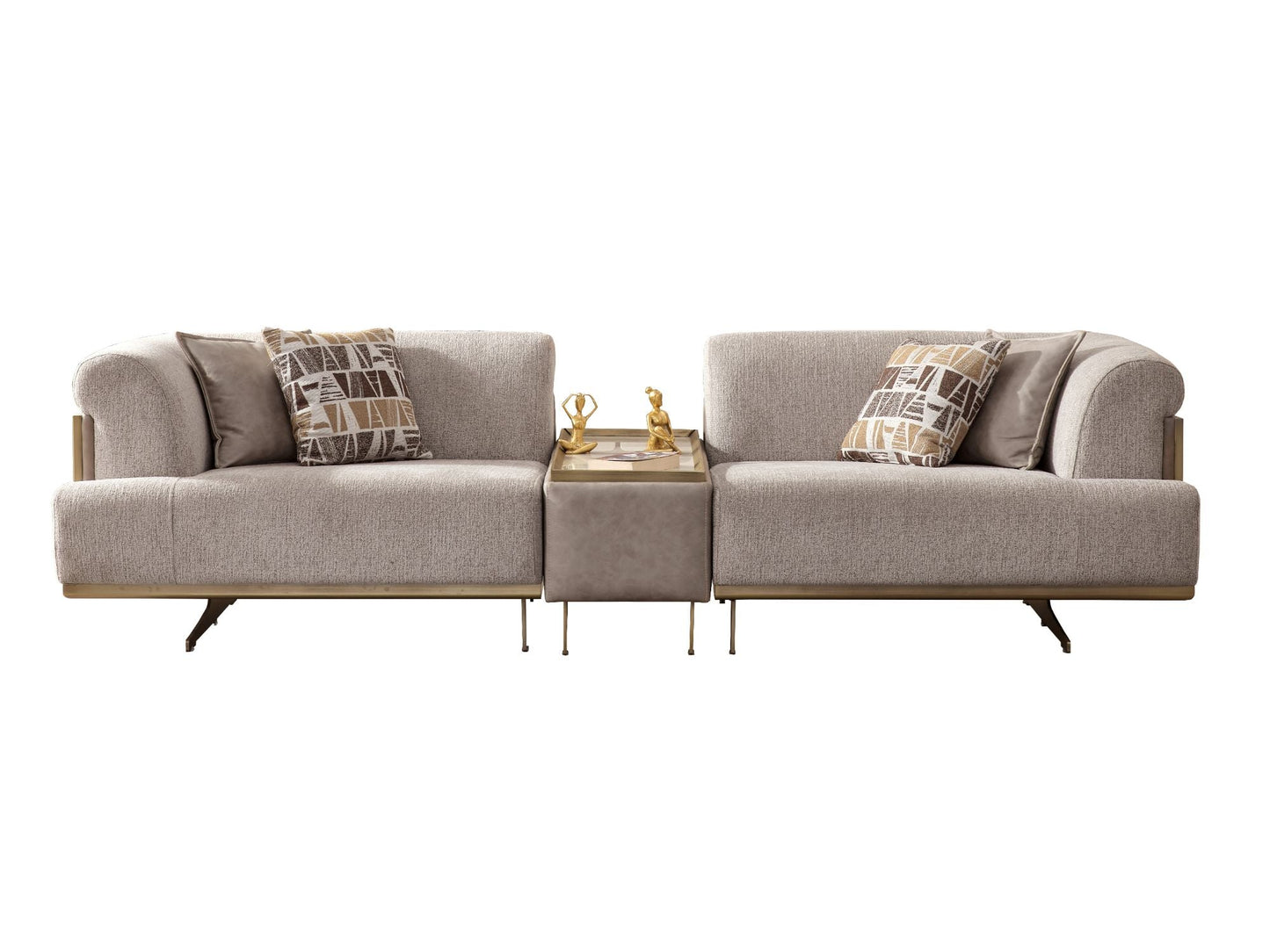 Urla Stationary Module Sofa Cream