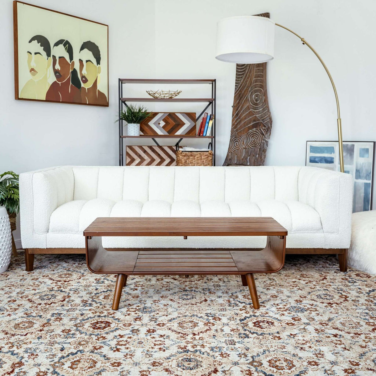 Alice Coffee Table Walnut Harwin Furniture