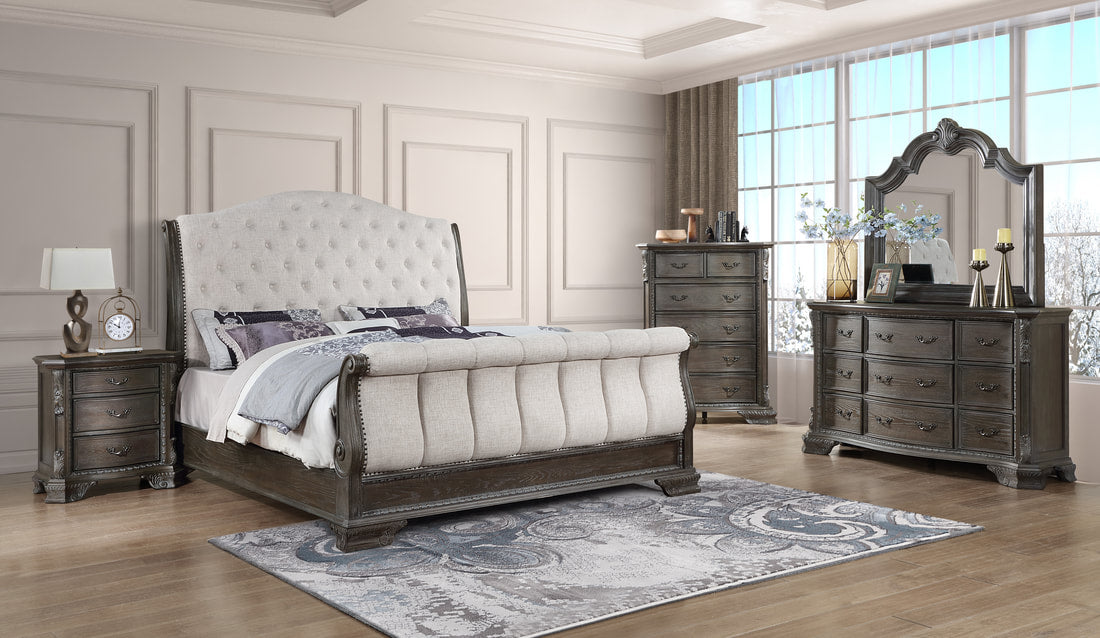ivory dresser set Toddlee Bohemian Ivory 2-piece 4-Drawer Dresser and Mirror Set by Furniture of America - Bed Bath & Beyond