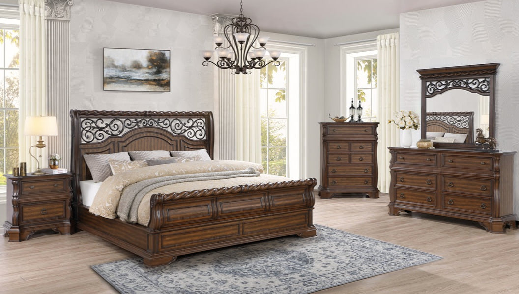 B7000 Brown Bedroom Set