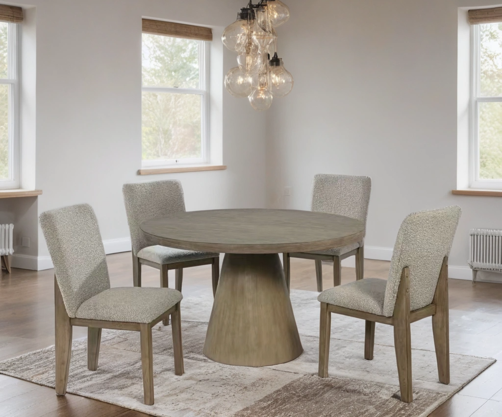 D550 5pc Round Dining Set