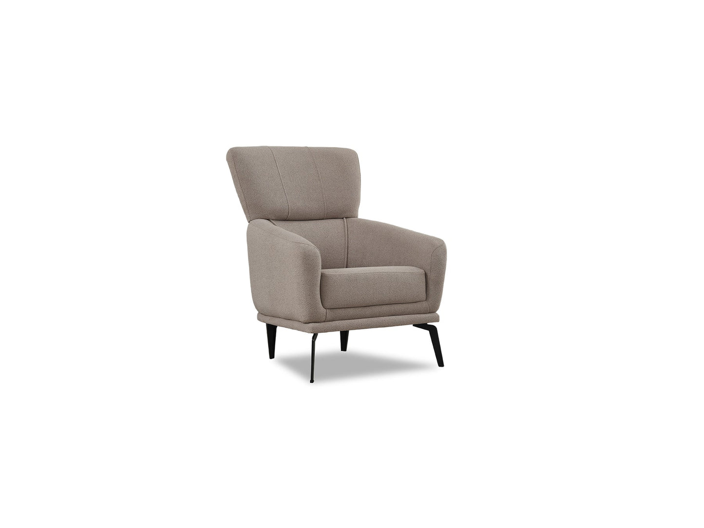 Nero 3-pieces (Sofa & Loveseat & Chair) Livingroom Set Light Grey