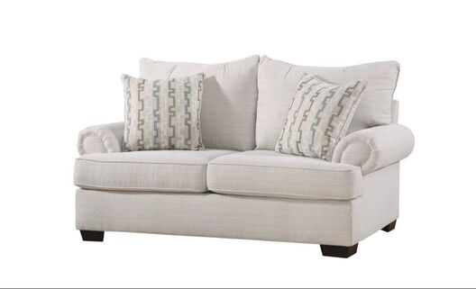 Behold Chalk OVERSIZED Sofa & Loveseat Set 1082