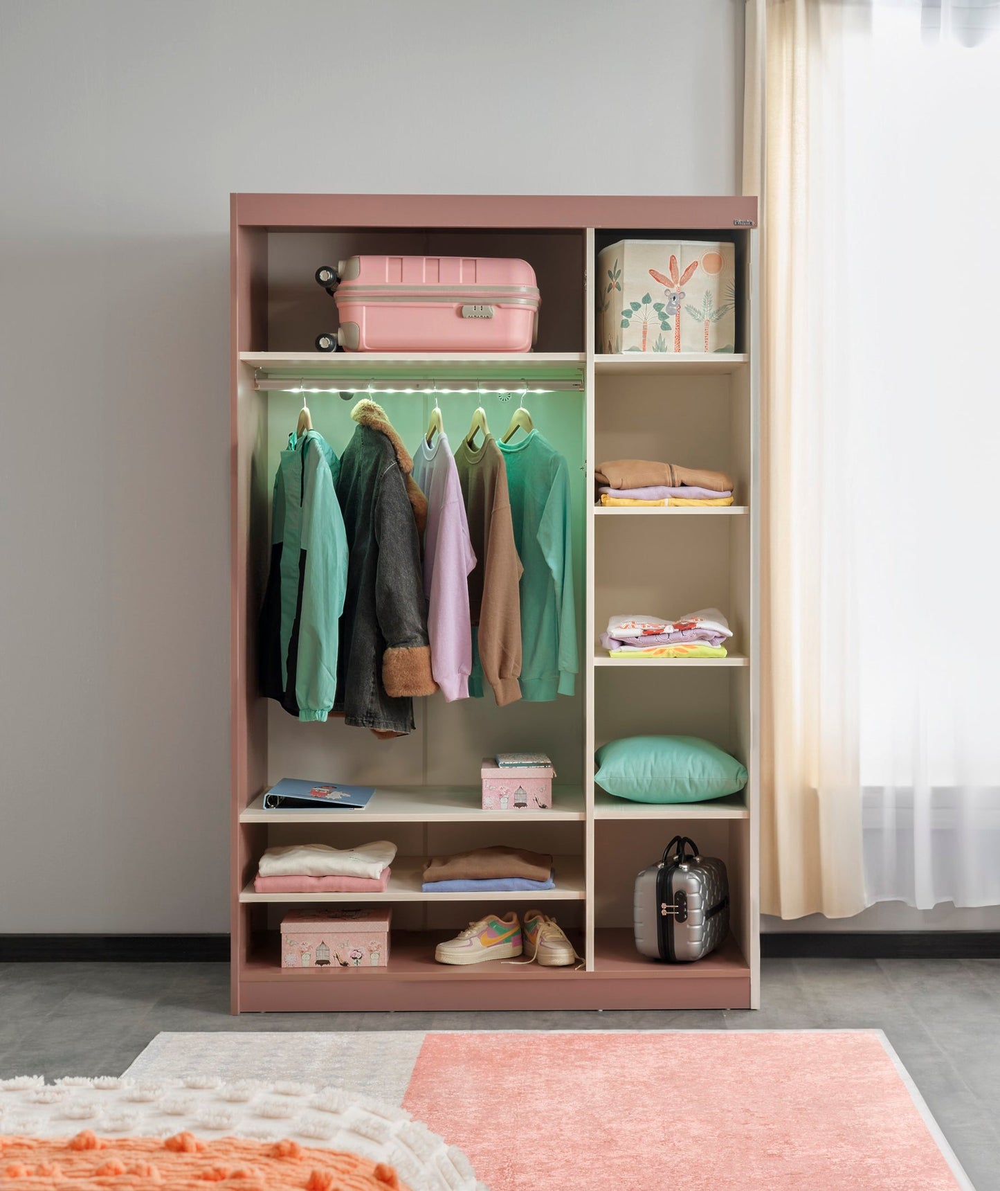 Linda 3 Door Wardrobe