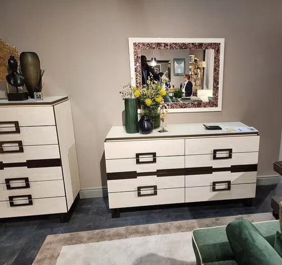 Poesia Collection Italian Panel Bedroom Set