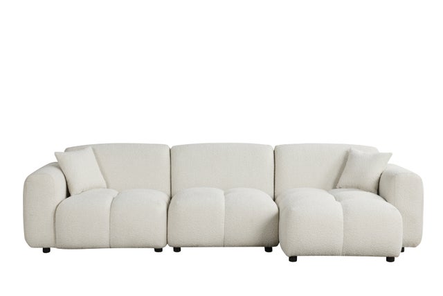 Bella Sand Boucle Sectional