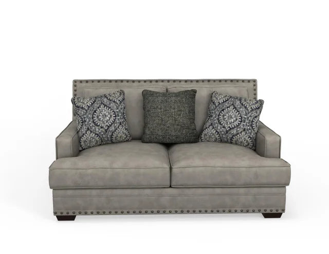Corinthian Antelope Dove Sofa and Loveseat 3400