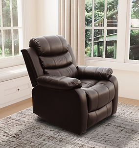 Marisol Brown LED/BLUETOOTH SPEAKERS Reclining Living Room Set S1887