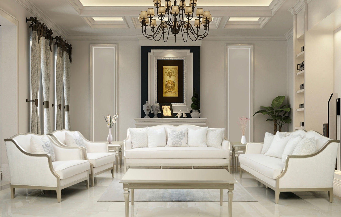 Gabriella Luxury Living Room Set