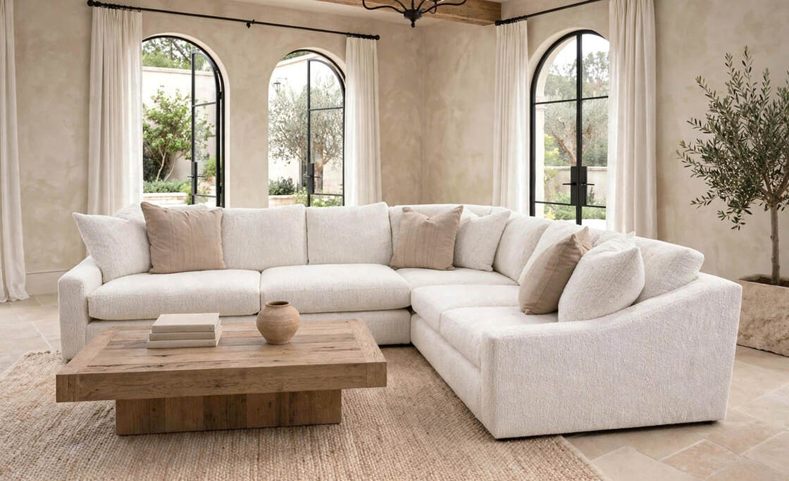Lakeview Birch Sectional 3308