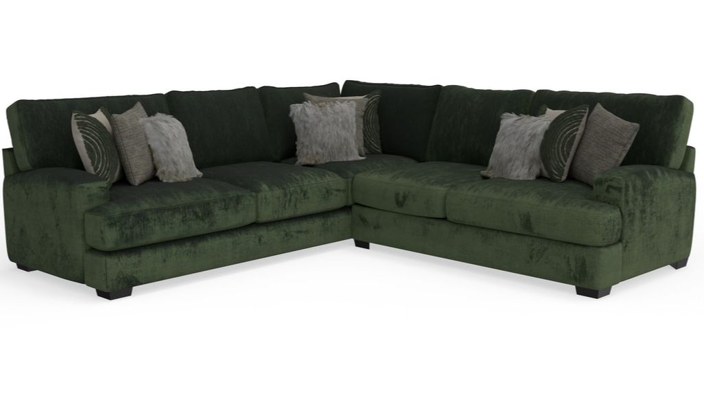 Corinthian Pine 2pc Sectional 2900