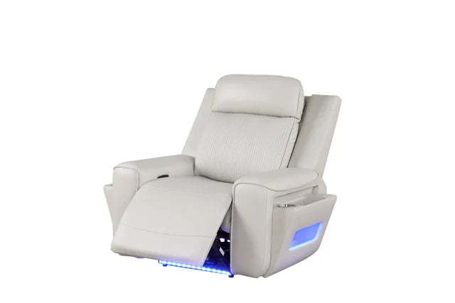 Rolls Royce Sand POWER/LED/BLUETOOTH SPEAKERS 3pc Reclining Set