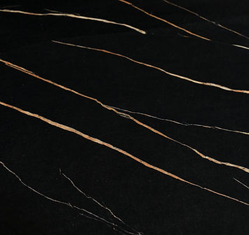 Unico Black/Gold Dining Table D605