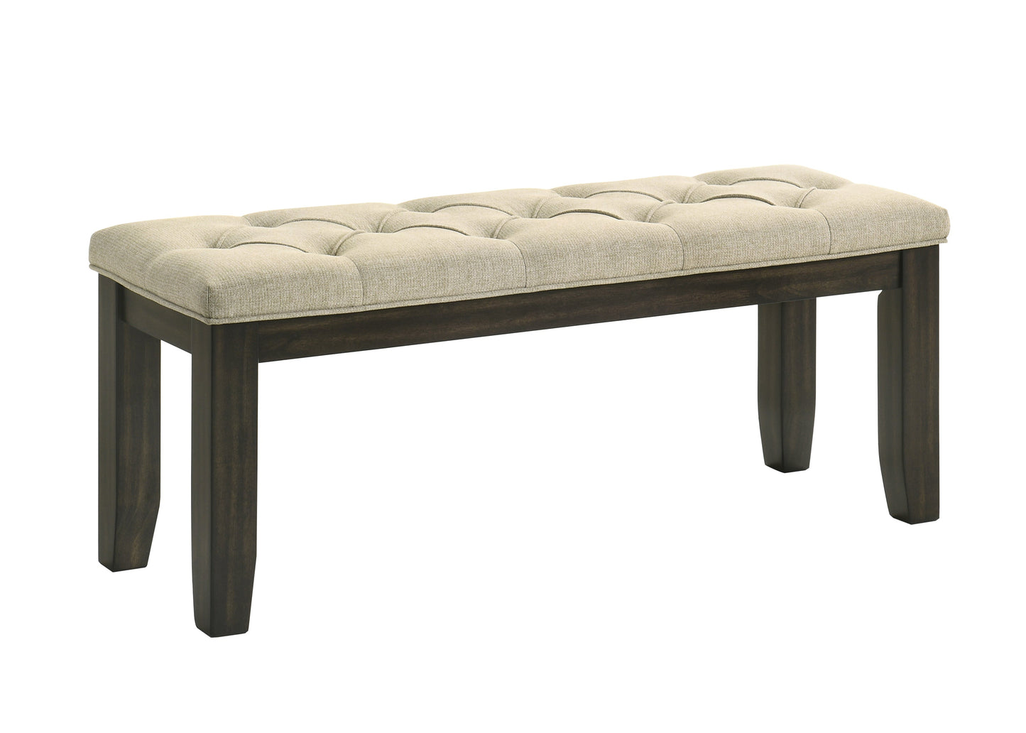 Herbert Espresso/Beige Extendable Dining Set 2154
