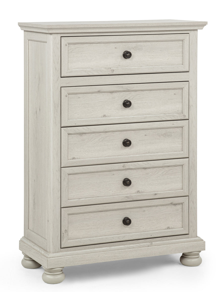 Claribelle White Storage Sleigh Bedroom Set 1820