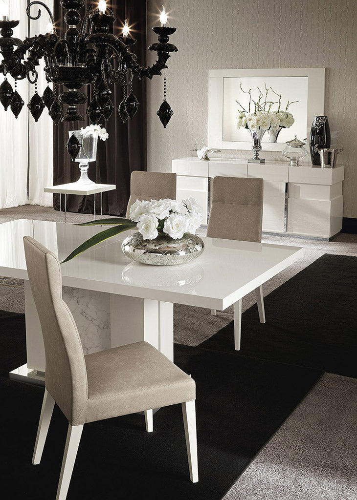 Canova Italian Luxury 7pc Dining Room Set