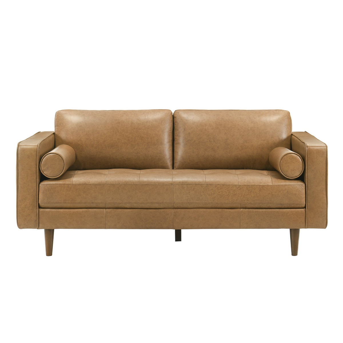 Catherine Tan GENUINE LEATHER Sofa and Loveseat