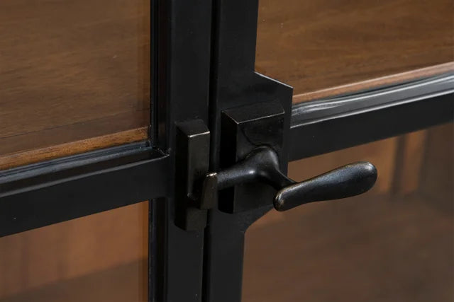 Brown Display Cabinet D824-476