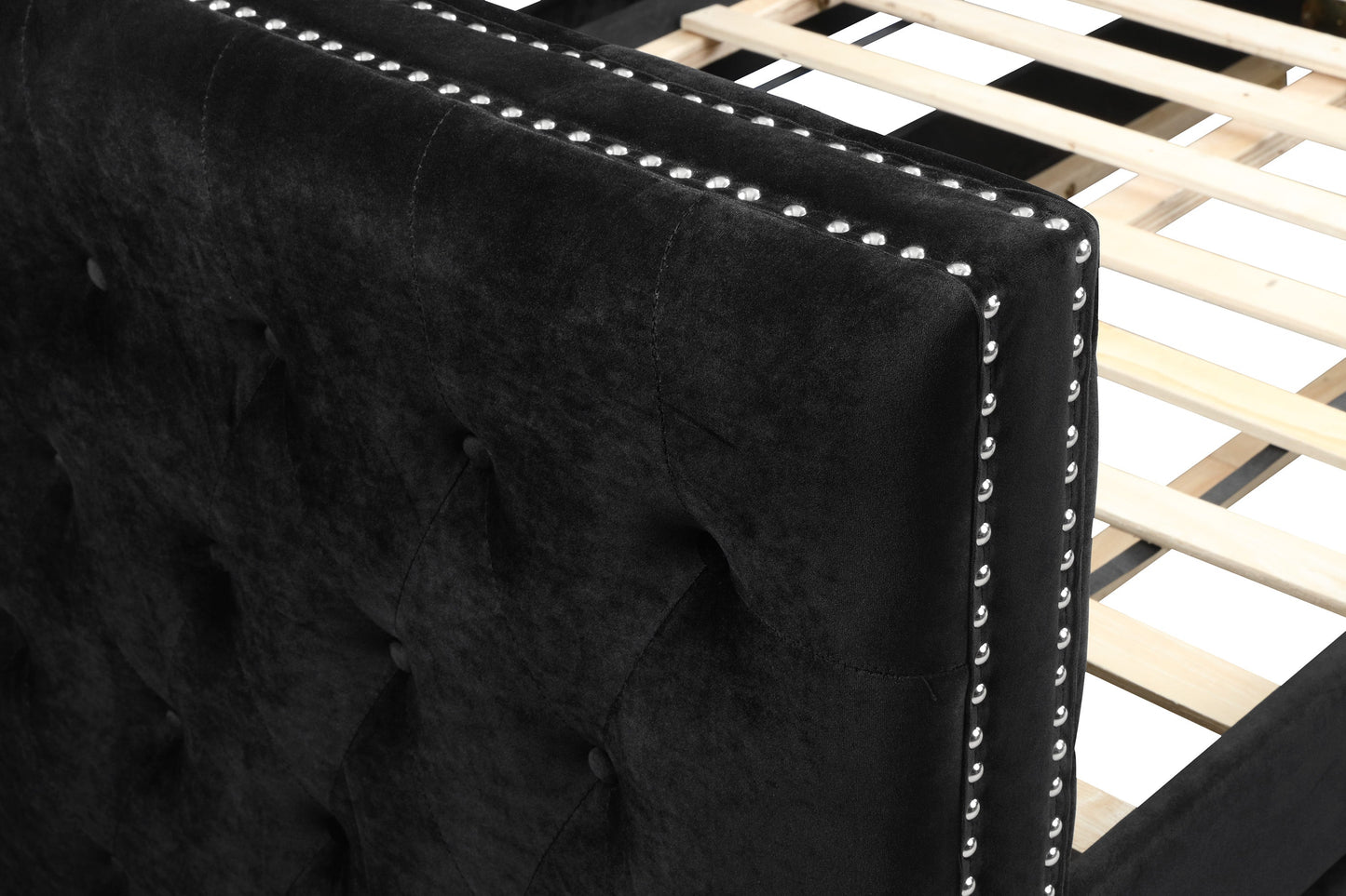 Trina Black Twin Daybed with Trundle | 5335