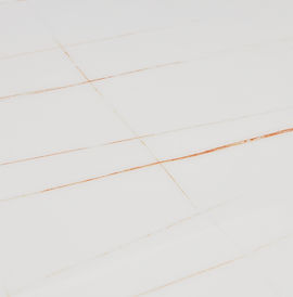 Giovanni White/Gold Dining Table D620