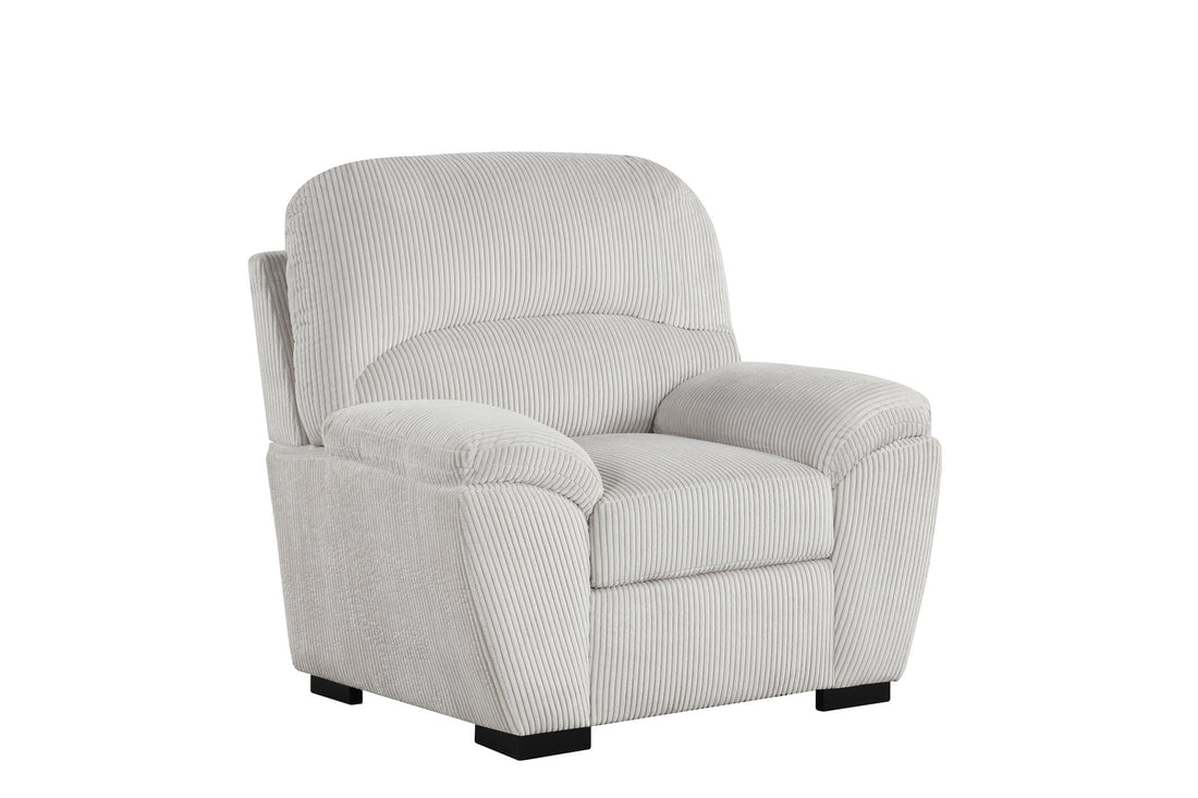 Tiffany20 Silver Cord Fabric Sofa and Loveseat