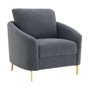 Lila Grey Boucle Living Room Set S160