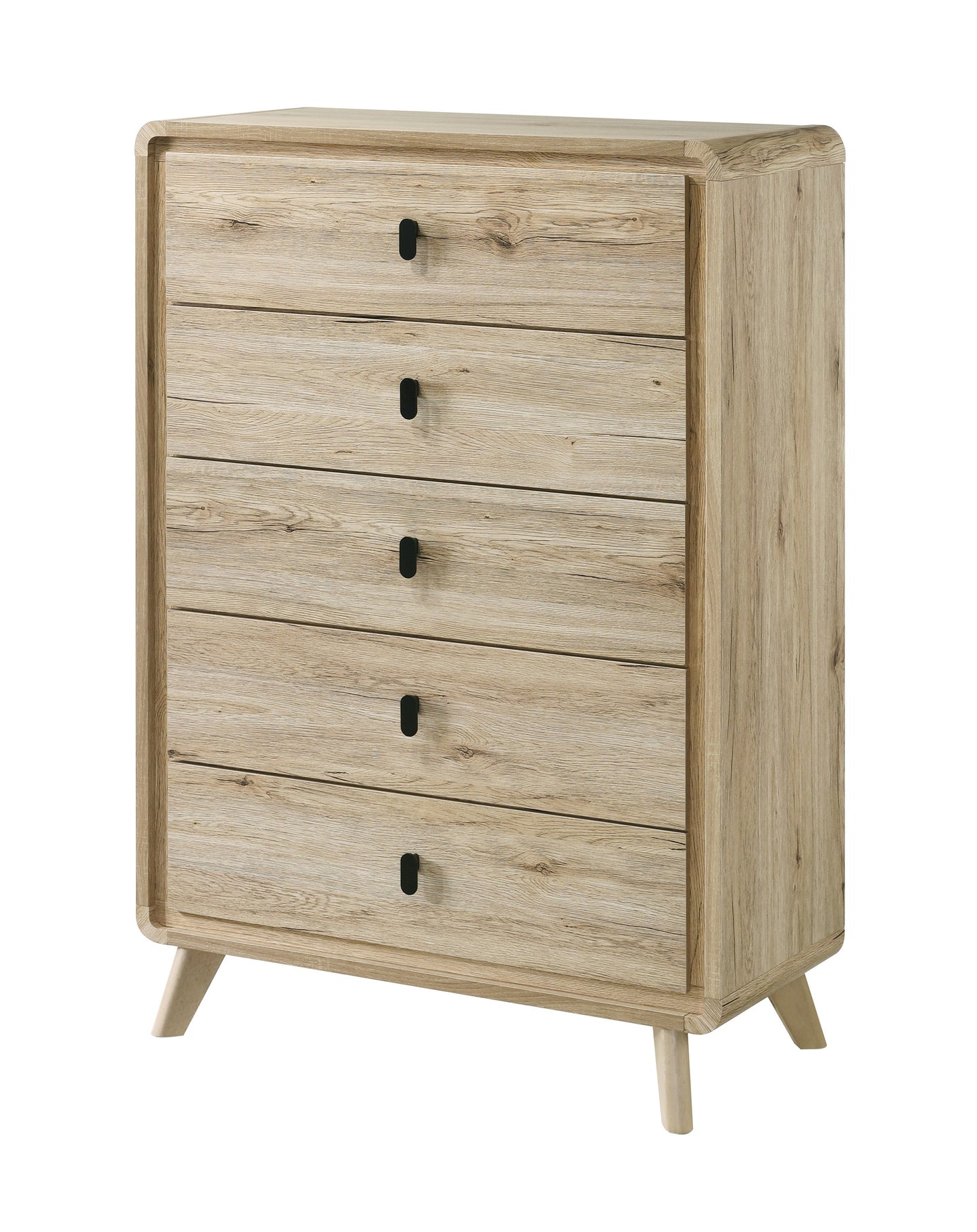 Dawson Light Wood Panel Bedroom Set B9240