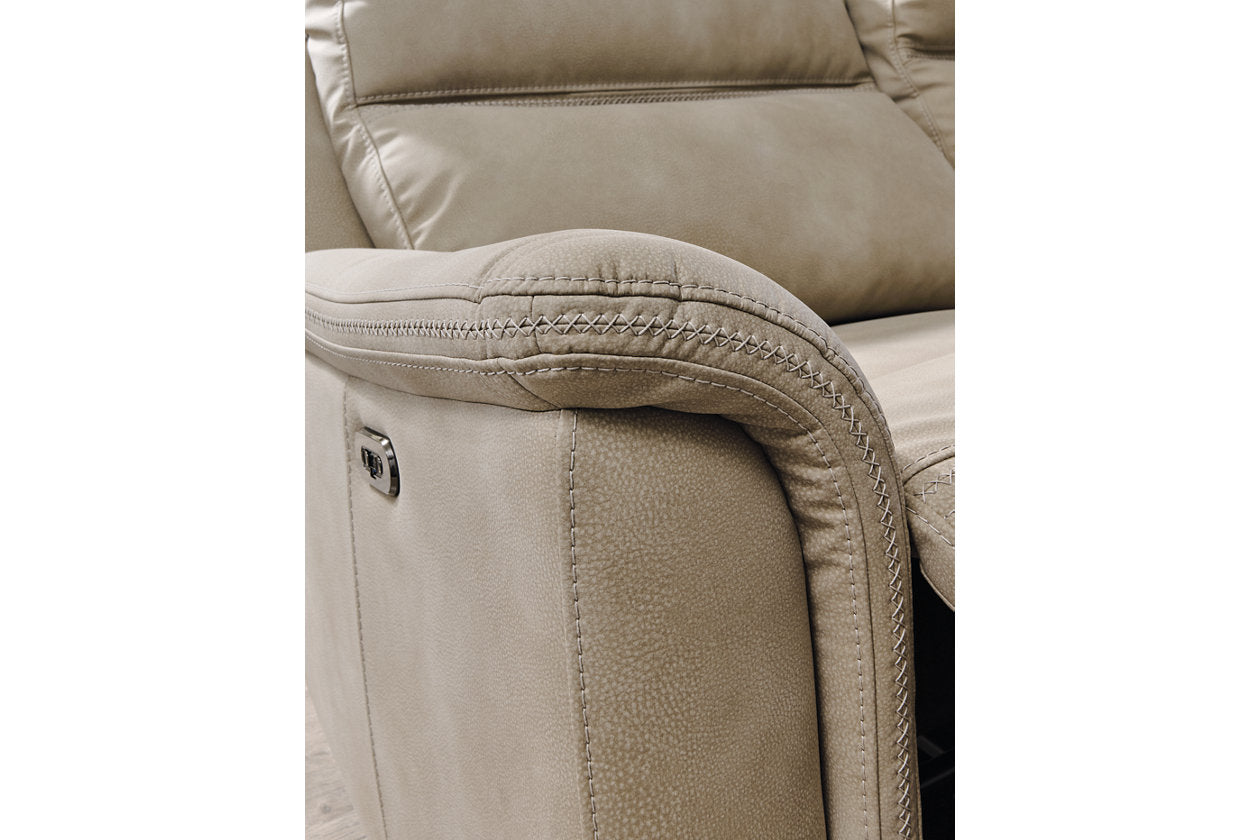 Next-Gen DuraPella Sand 3pc Power Reclining Sectional 59302