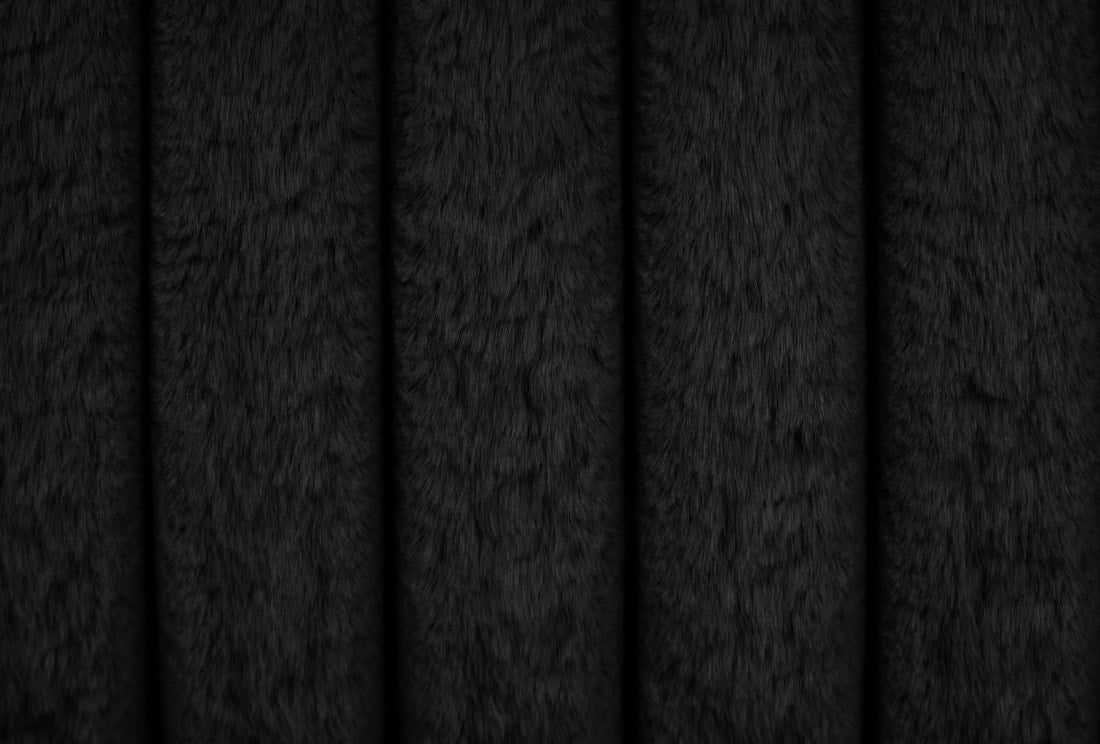 Diana Black Fabric King Platform BLUETOOTH SPEAKERS Bed