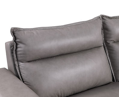 Sierra Grey POWER/OVERSIZED Reclining Sectional MI-1235