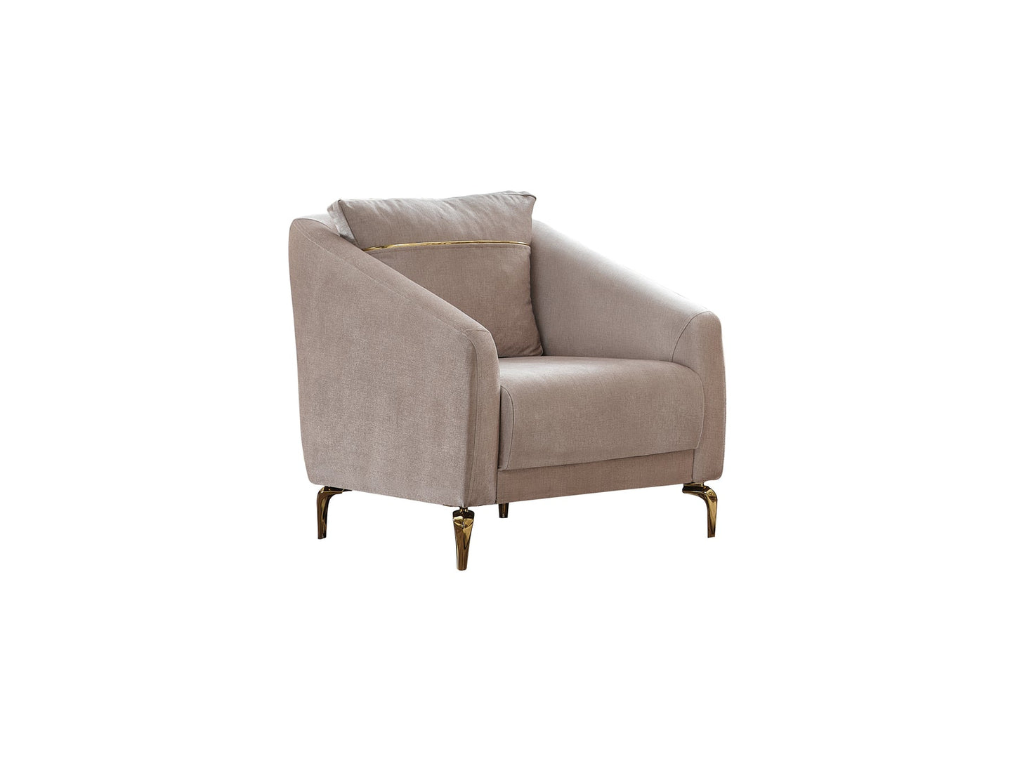 Senfoni 3-pieces (Sofa & Loveseat & Chair) Livingroom Set Beige