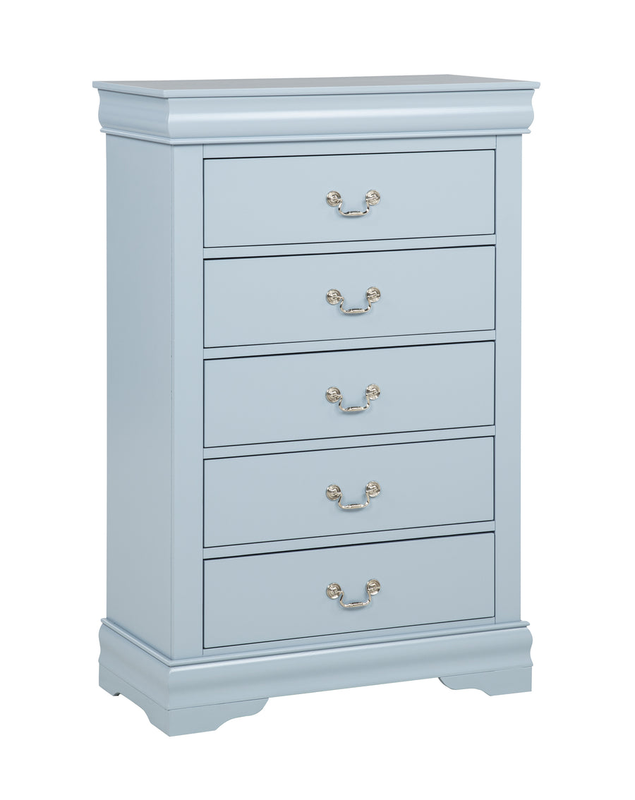Louis Philip Blue Youth Bedroom Set B3760