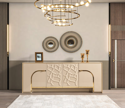 Helena Ivory 7pc Dining Room Set