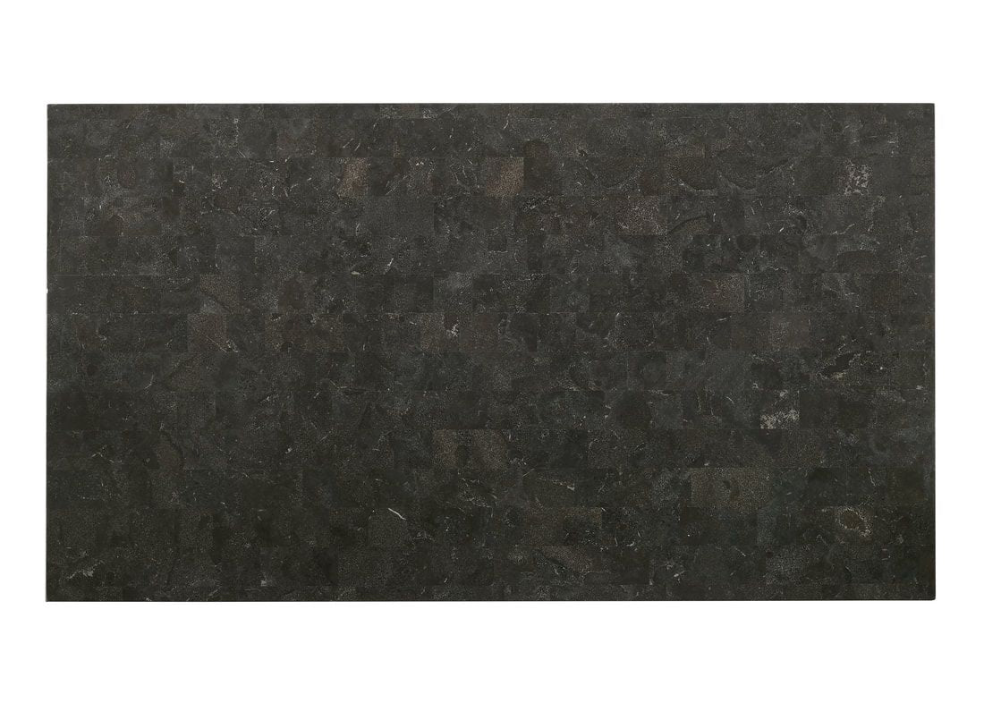 Melstone GENUINE MARBLE Table & 6-Chairs