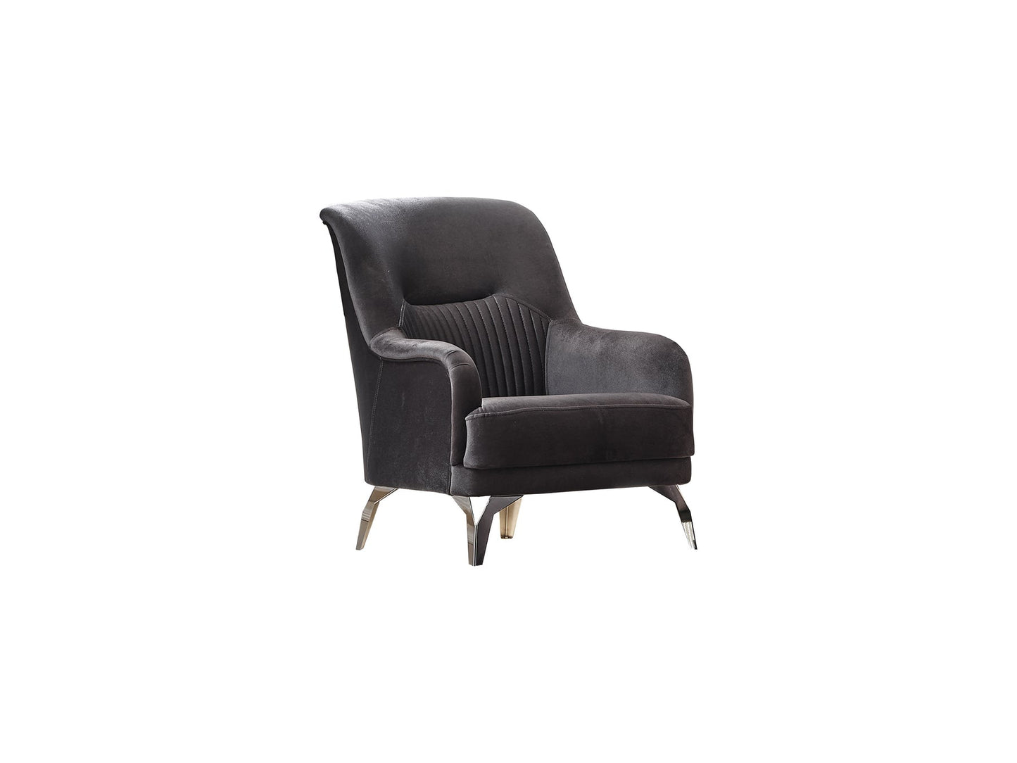 Everest 3-pieces (Sofa & Loveseat & Chair) Livingroom Set Grey
