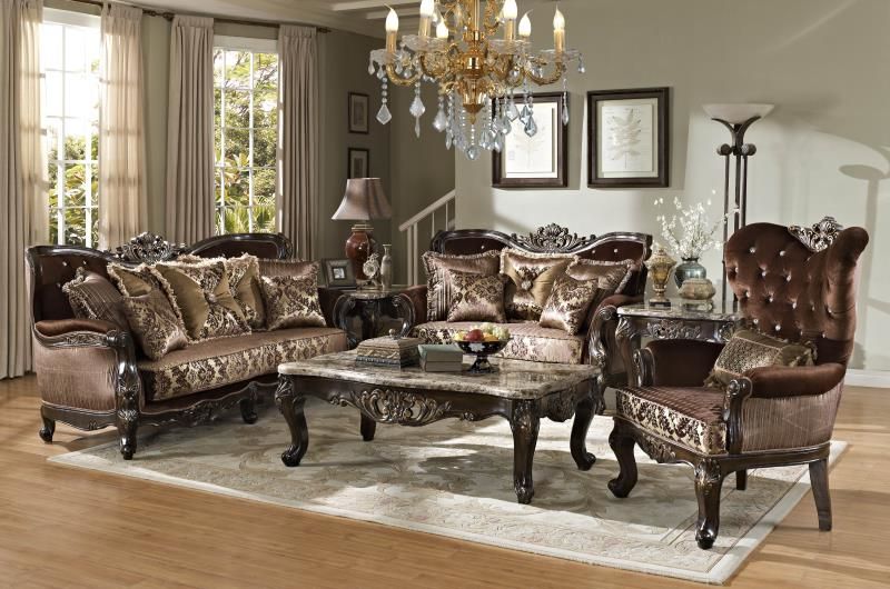 Phoenix Classic Luxury Living Room Set