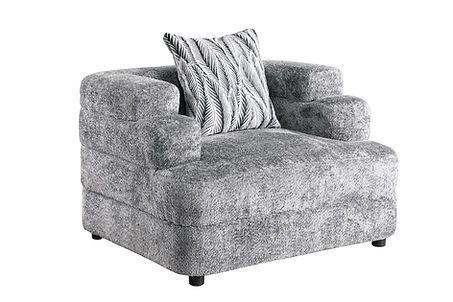 Stepso Grey Boucle Living Room Set S1400