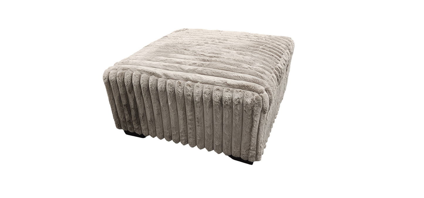 Texan Mocha Thick Soft Corduroy OVERSIZED 4pc Sectional S320