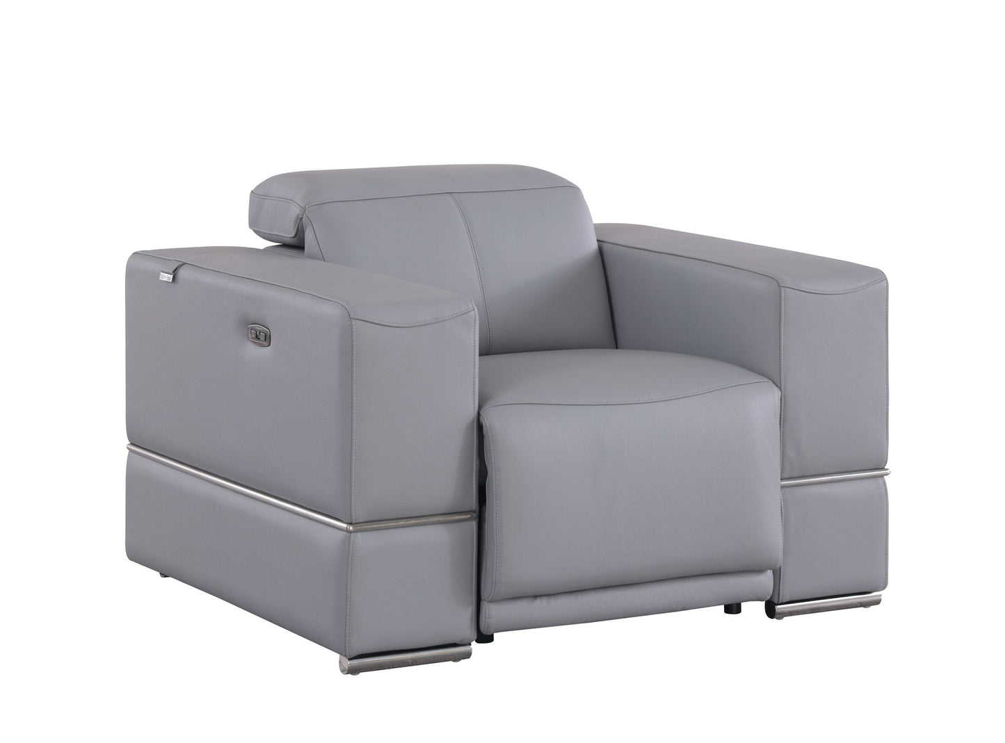 Franco Light Blue POWER Reclining Living Room Set MI-1123