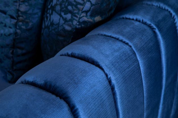 Olympia Navy Velvet Sofa & Loveseat