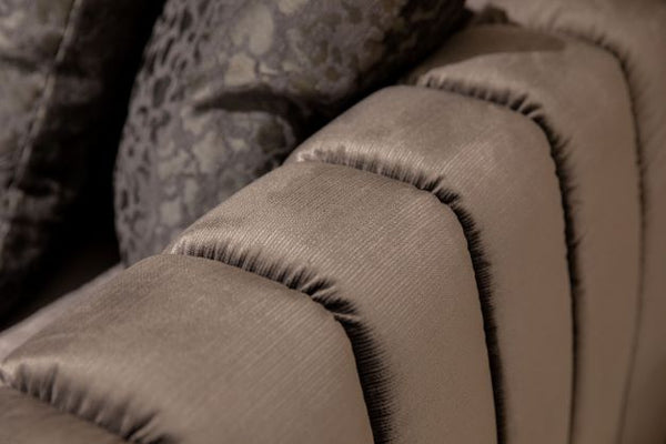 Olympia Gray Velvet Sofa & Loveseat