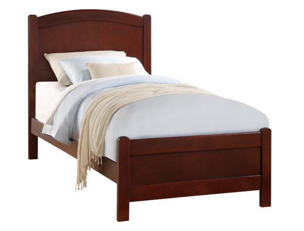 Helene Cherry Twin Panel Bed 5006