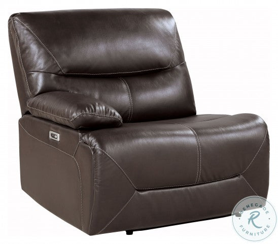 Dyersburg Brown POWER Reclining Sectional 9579