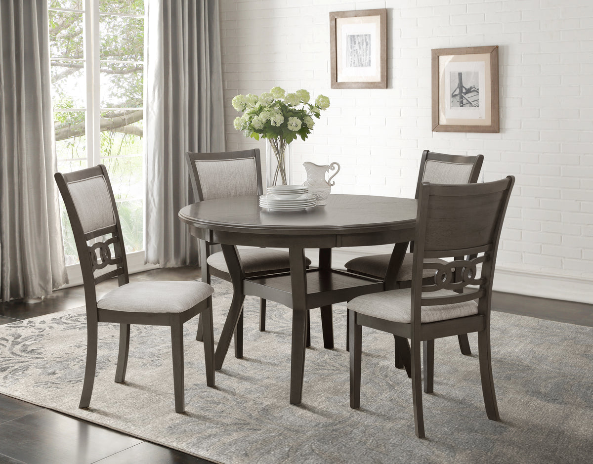 Mia Gray 5pc Dining Room Set SH1155 – Harwin Furniture