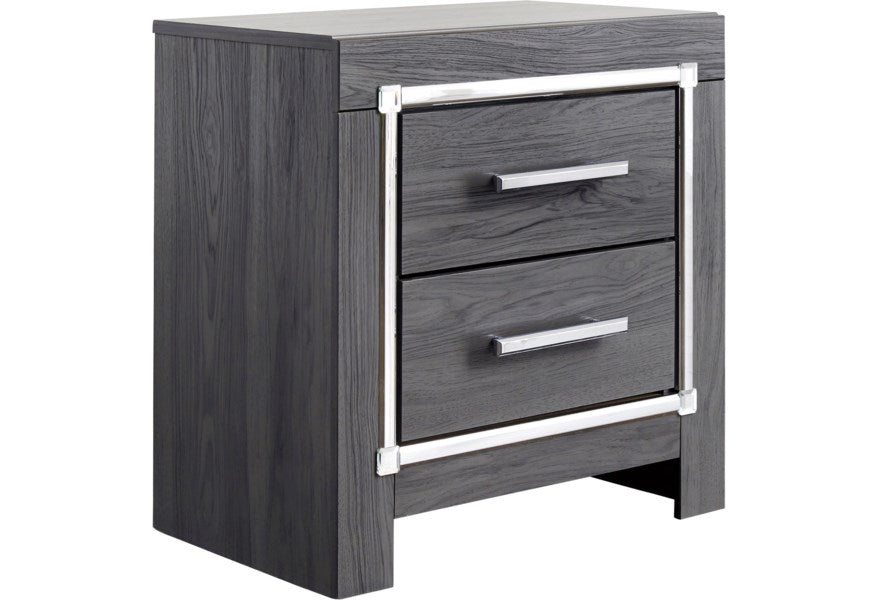 Lodanna Grey LED Panel Bedroom Set |B214